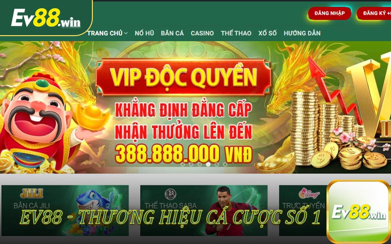 EV88 - Thương hiệu cá cược iuy tín số 1